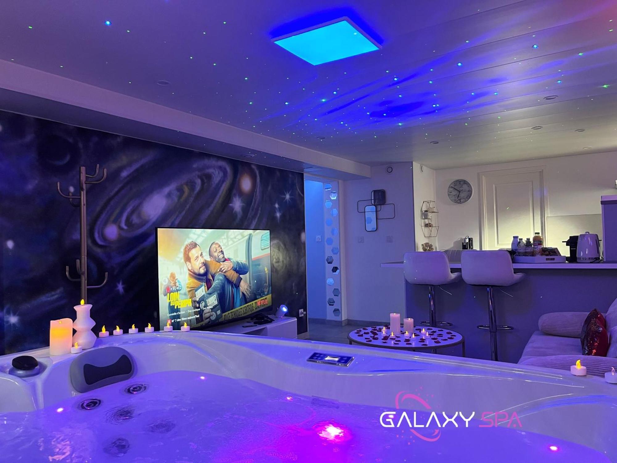 Galaxy Spa - Suite Mercure Jacuzzi Privatif Champigneulles ภายนอก รูปภาพ